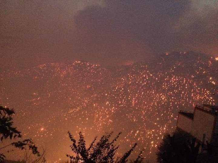 Incendi in Algeria