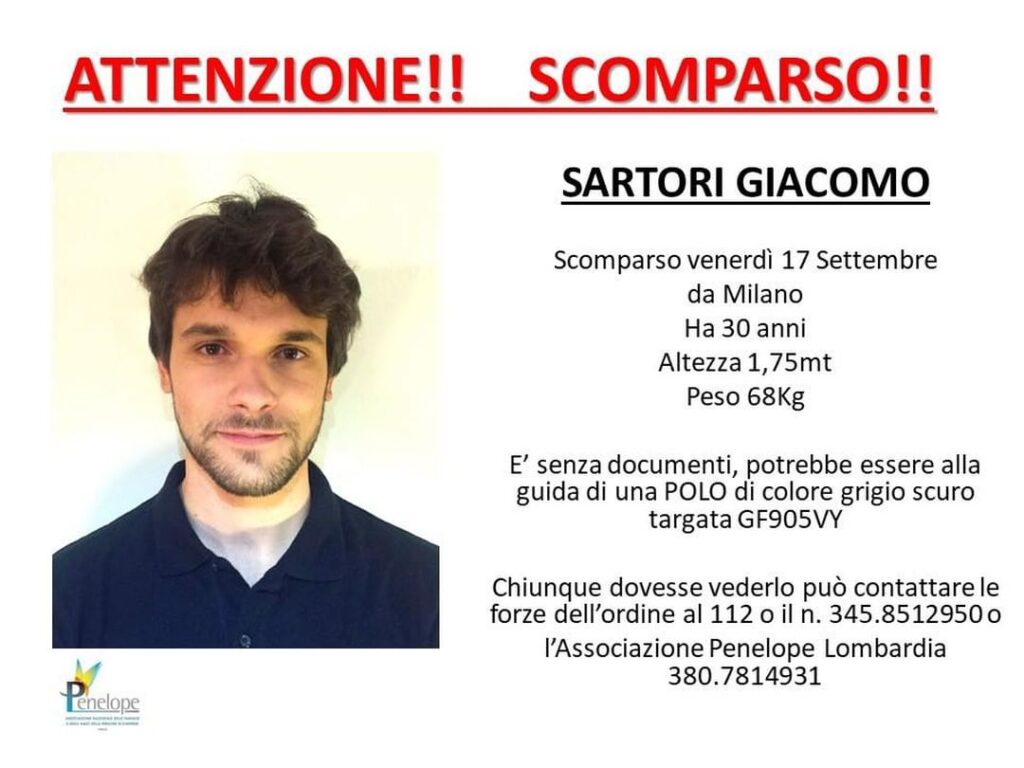 Giacomo Sartori morto