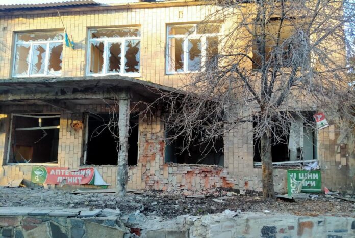 Bombardamenti nel Donetsk